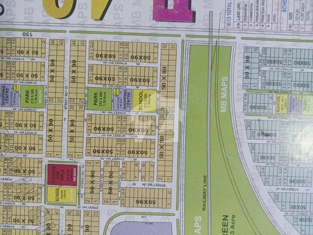 E 13 Plot For Sale