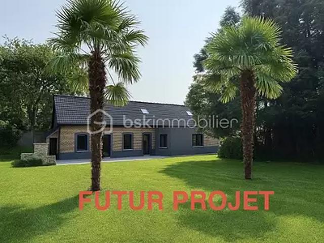 Ecourt Saint Quentin 62860 Achat / Vente maison 7 pièces t7 terrasse cave