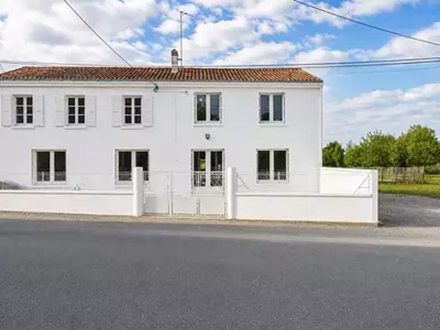 Ecoyeux 17770 Achat / Vente maison 6 pièces t6 jardin
