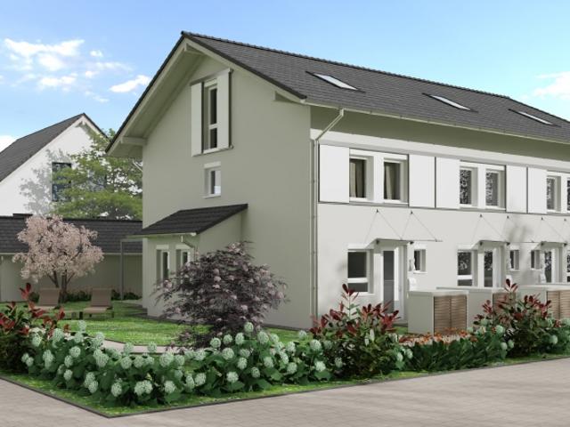 ECO Lebensräume Wendelstein 1 stilvolle Neubau KfW 40 Reihenhäuser