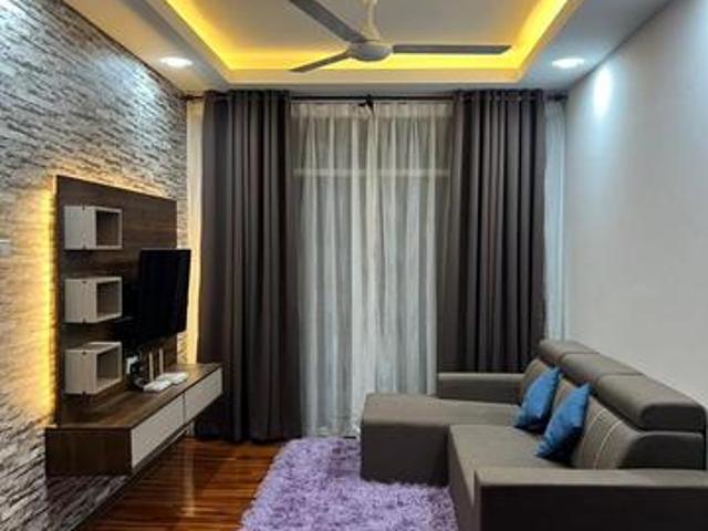 Eco Park Bukit Sepangar Fully Furnished Apartment With Lift