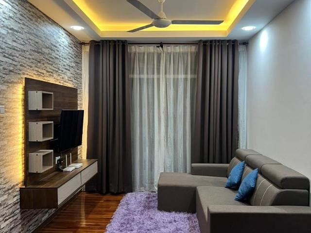 Eco Park Bukit Sepangar | Fully Furnished | Apartment With Lift