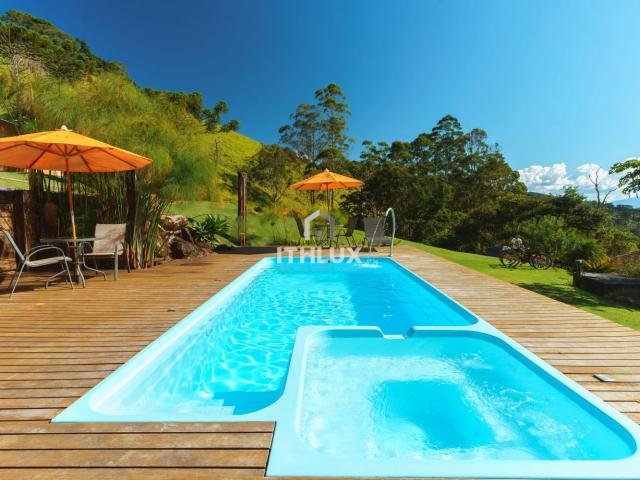 Eco Resort de Luxo com Cascata Privativa e 77.000 m² | Santo António do Pinhal, Santo Antônio do Pinhal, Lajeado