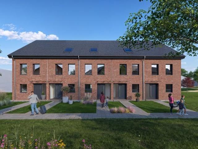 Familienfreundliches KfW 40 NH Stadthaus in HH Duvenstedt