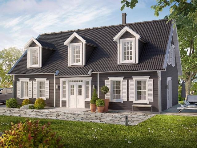 Echtes Schwedenhaus freistehend in 3426 Muckendorf Wipfing, Architektenplanung ökologisch gebaut !