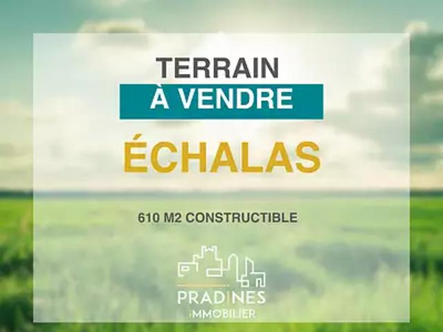 Echalas 69700 Achat / Vente terrain