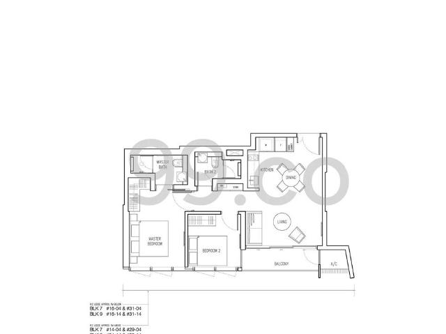 Echelon D3, Condominium