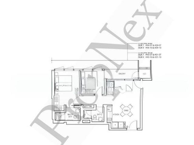 Echelon D3, Condominium