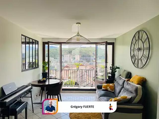 Echirolles 38130 Achat / Vente appartement 3 pièces t3 au dernier étage