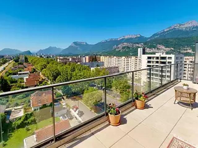 Echirolles 38130 Achat / Vente appartement 3 pièces t3 au dernier étage