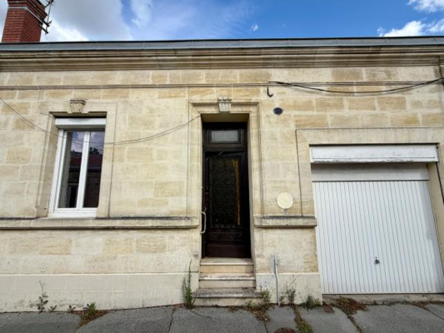 Échoppe à rénover Talence Bagatelle