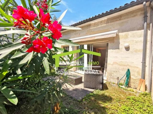 Echoppe 4 pièces avec jardin et garage Parc Bordelais