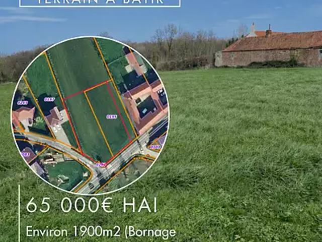 Ecques 62129 Achat / Vente terrain