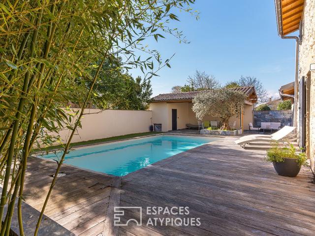 Écrin contemporain sur les remparts d'Étoile sur Rhône 175m² Etoile sur Rhône