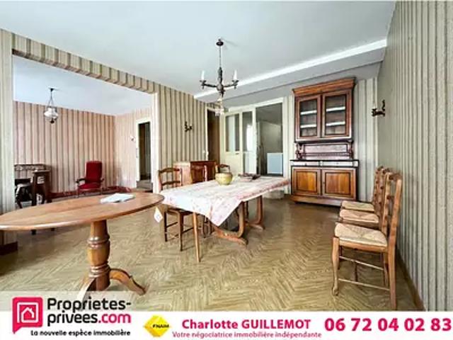 Ecueillé 36240 Achat / Vente maison 7 pièces t7