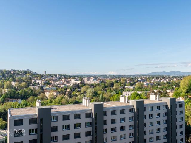Écully: Dernier étage – Vue panoramique – Fort potentiel