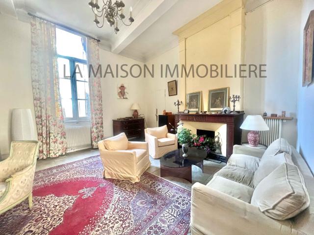 ECUSSON HÔTEL PARTICULIER 6 P 175 M2 CHARME ANCIEN ASCENSEUR CAVE