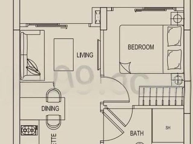 East Village D16, Apartment