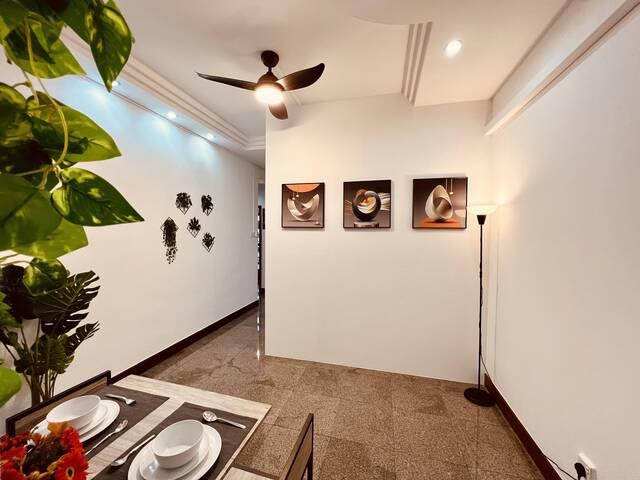 Eastpoint Green Condo Deluxe Common room Simei MRT EWL/Green Line