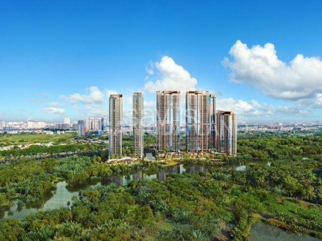 Eaton Park in District 2 features 1 bedroom apartments developed by Gamuda Land