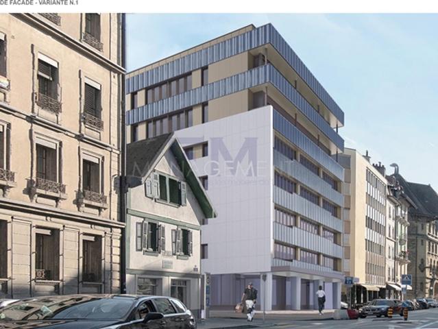 Eaux Vives 102, Depot ca. 34,30 m² im ersten Stock