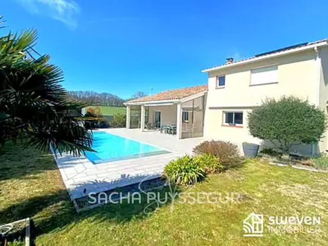 Eaunes 31600 Achat / Vente maison 5 pièces t5 piscine parking