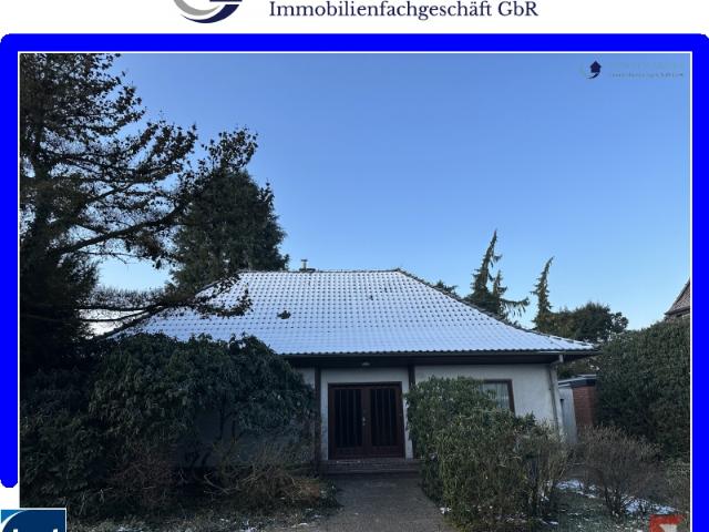 ebenerdig ausgestatter Walmdachbungalow mit Garage an Toplage im Zentrum von Westerstede