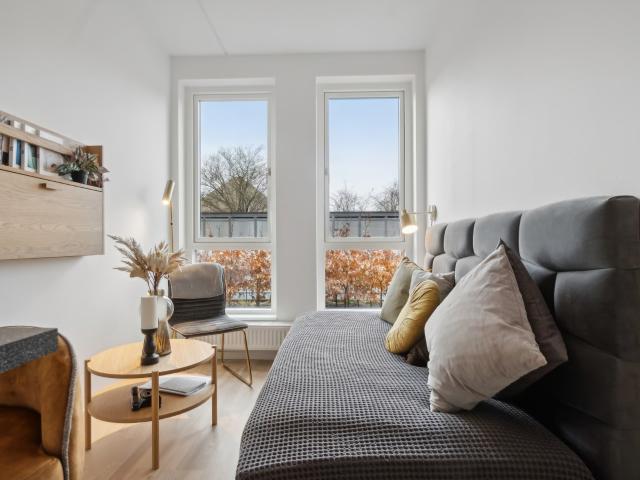 Eget bad og køkken og fede fællesfaciliteter