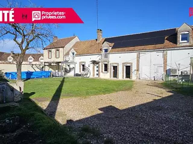 Egreville 77620 Achat / Vente maison 5 pièces t5 jardin