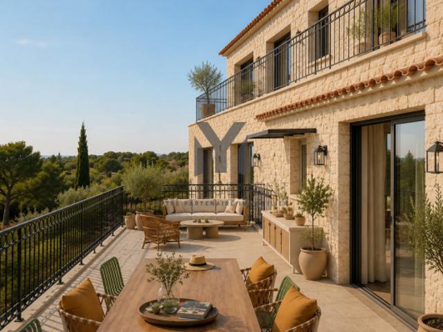 Éguilles Grand T4 avec terrasse, 2 parkings