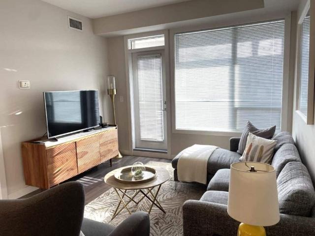 Edmonton Furnished Condo Rental in University & Whyte Ave Modern Oasis Steps from the River Valley