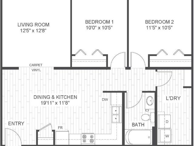 Edgewood Place 2 Bedroom Apartment for Rent at 10 Guy Savoie Dr, Winnipeg, MB R2J 4L9 Transcona South