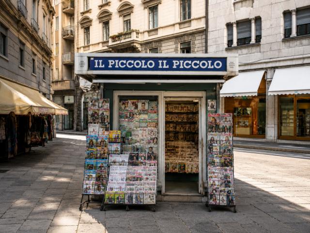 Edicola Storica in Piazza Goldoni