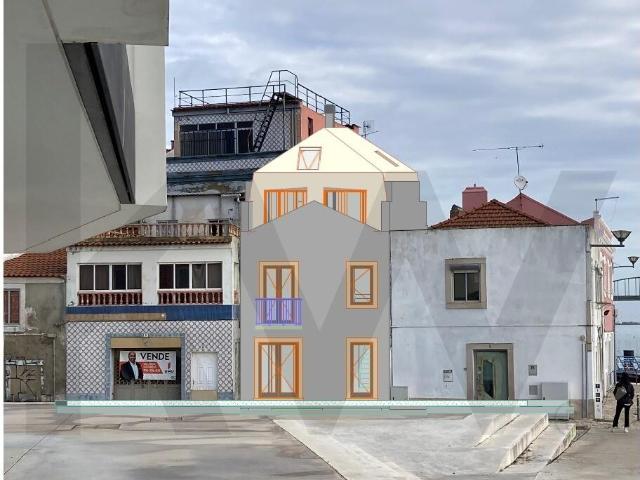 Edíficio c/Projeto Aprovado | Reabilitação c/Vista Rio | três fracções T2