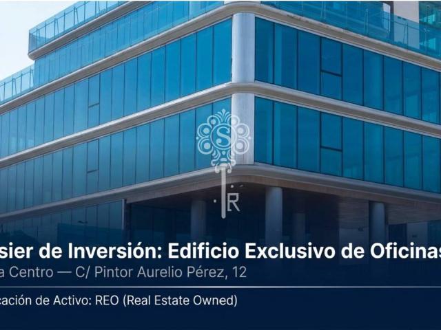 Edificio exclusivo de oficinas en Murcia | Inversión en rentabilidad 7,8%
