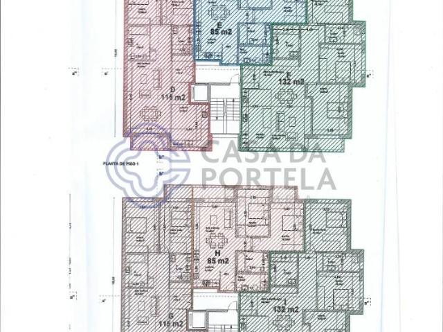 Edifício Multifamiliar em Acabamentos. 102m² Nogueira Da Regedoura