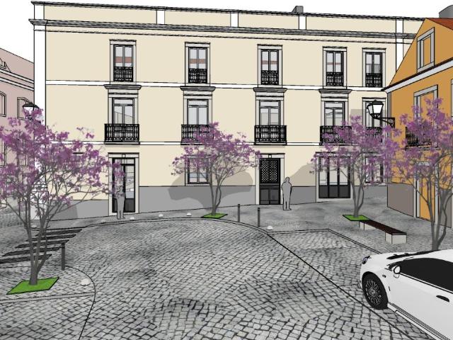 Edifício para Reabilitação com projeto aprovado para 17 apar. 1294m² Setúbal São Julião, Nossa Senhora da Anunciada e Santa Mari