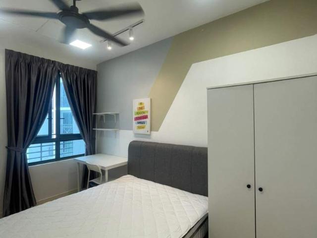 Edumetro @ Subang USJ 1 Fully Furnished Queen Bedrooms for Rent