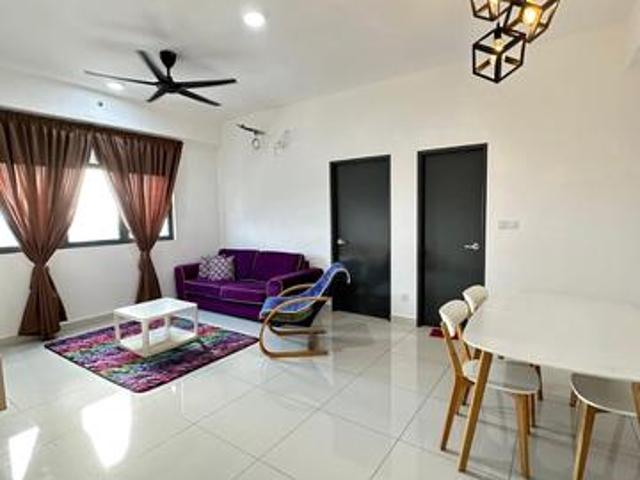 EDUSENTRAL SETIA ALAM 2 BEDROOM 2 BATHROOM READY TO MOVE In