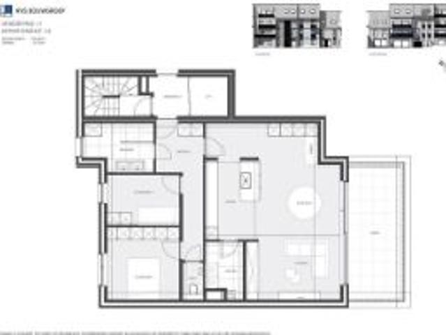 eerste verdieping appartement met 2 slaapkamers