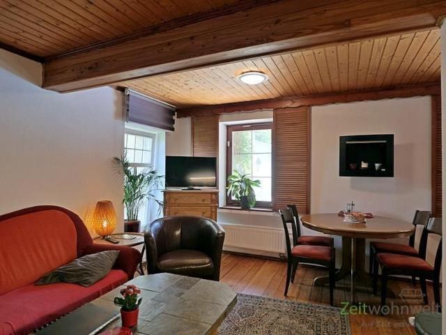 EF0698_M Jena: Münchenroda, möblierte 2 Zimmer Wohnung mit Terrasse in historischem Landhaus, WLAN inklusive