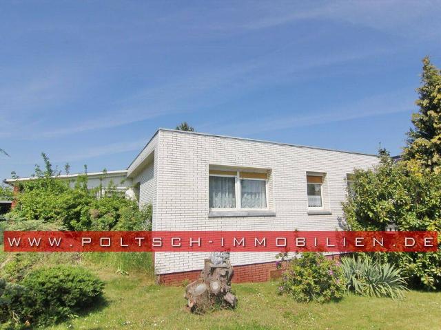 EFH im Bungalowstil mit Wintergarten, Keller und großem Grundstück in ruhiger Siedlungslage