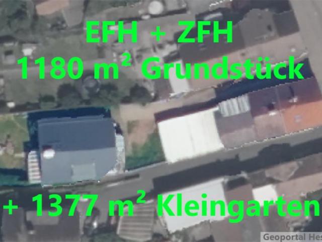 EFH + ZFH auf 1180 m² Grundstück in guter Lage, keine Provision