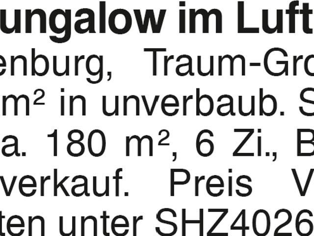 EFH/Bungalow