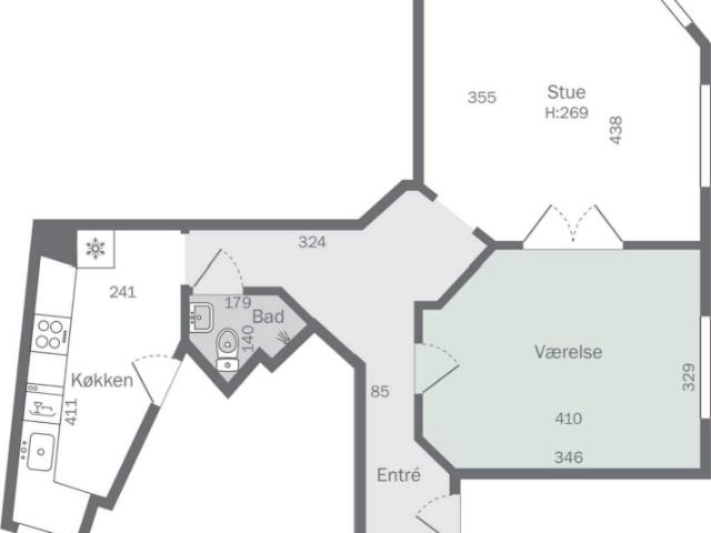 Eftertragtet 2 værelses i Herlev!