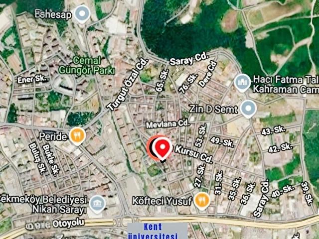 ÇEKMEKÖY EKŞİOĞLU MAHALLESİ İKİ PARSEL 735 M2 ARSA