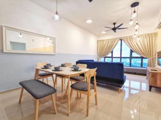 Eko Cheras Serviced Residence For Rent 2 Bedrooms High Floor