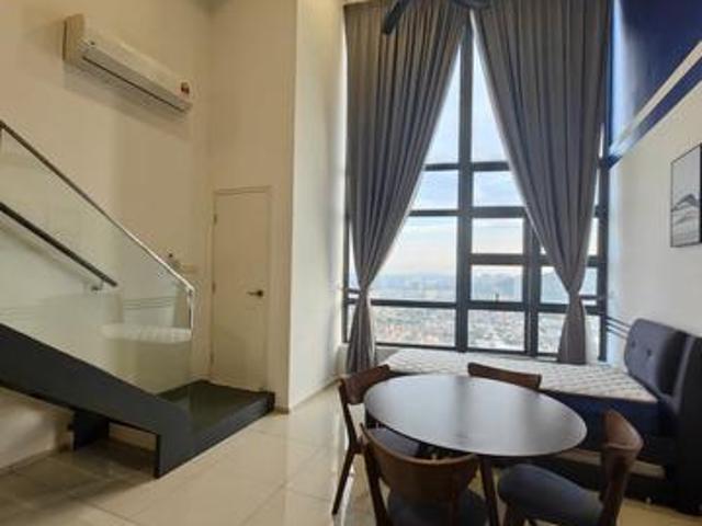 Ekocheras Duplex 762sf 1 bedrooms 3 beds MRT Full furnished