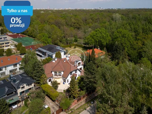 Ekskluzywna rezydencja na Ursynowie, 615 m², las, prywatność