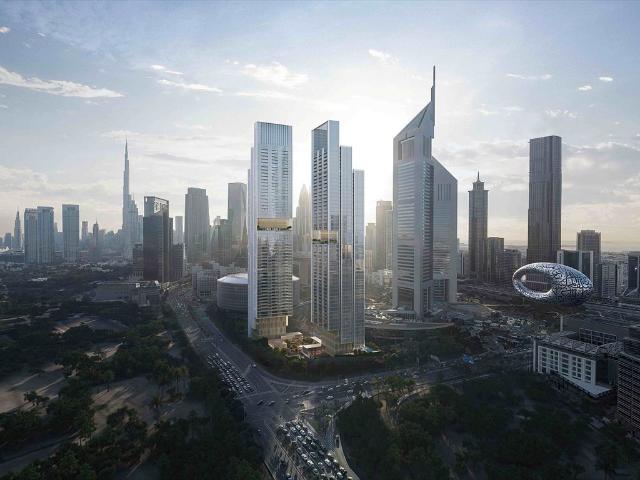 Ekskluzywne 4 pokojowe mieszkanie w Dubai Trade Centre